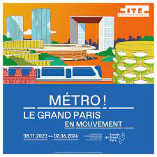 Cité de l'architecture | Exposition "Metro, le grand Paris en mouvement"